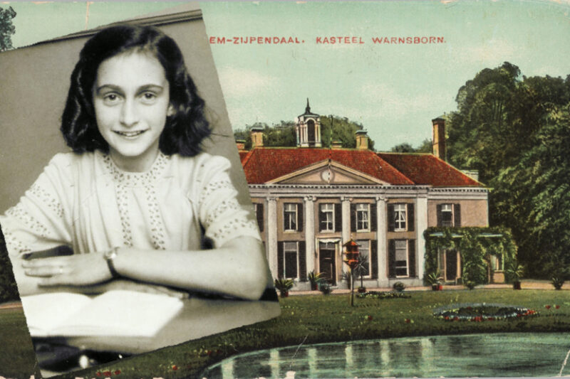 Anne Frank logeerde op Groot Warnsborn