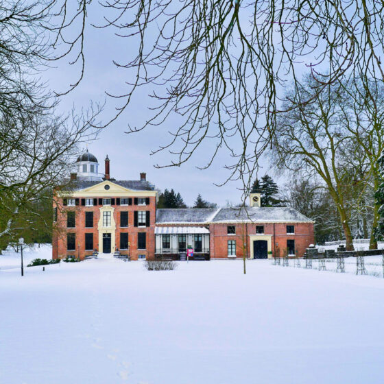 Kasteel Rosendael in de winter