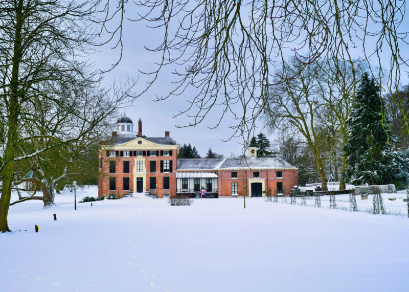 Kasteel Rosendael in de winter