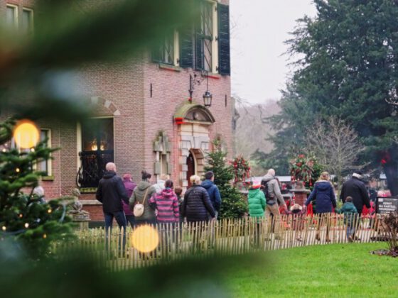 Kasteel Keukenhof in kerstsfeer