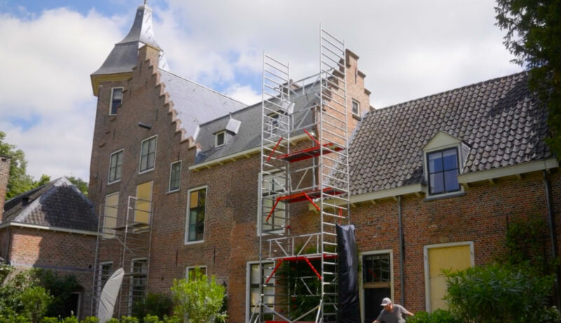 Kasteel Zwijnsbergen vormde het decor van het nieuwe restauratiefonds