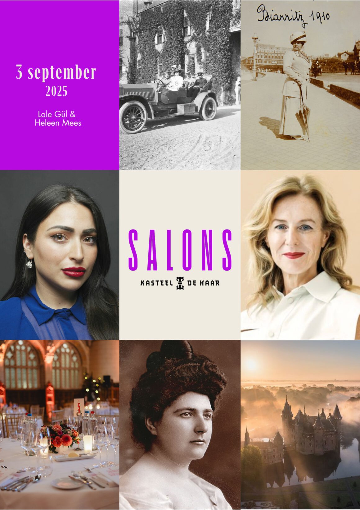 Salons op Kasteel de Haar
