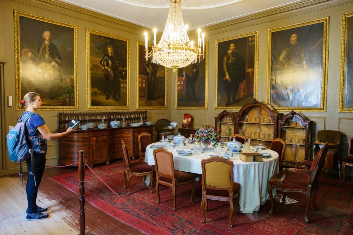 Interieur van Slot Zuylen