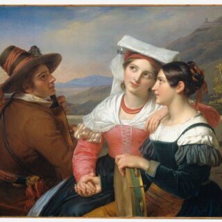 Cornelis Kruseman Een van zin, 1830 gedateerd Amsterdam, Rijksmuseum, inv./cat.nr. sk-a-1070