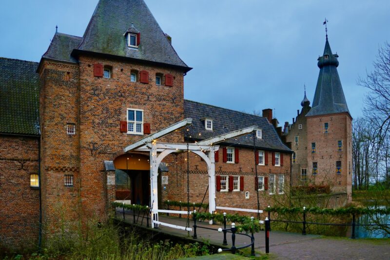 Kasteel Doorwerth in kerstsferen