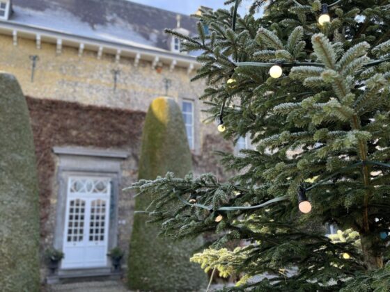 Kasteel Wijlre in Kerstsferen