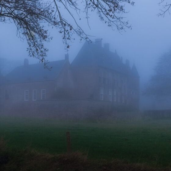 Kasteel Hernen in de winter (foto: T. Rothengatter)