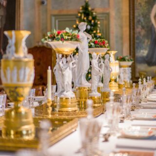 Kersttafel in Huis Doorn (foto: ©Theo Scholten)