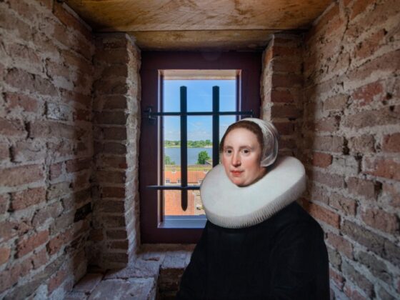 Susanna van Oostdijk in Loevestein gevangenis (beeld: Slot Loevestein)