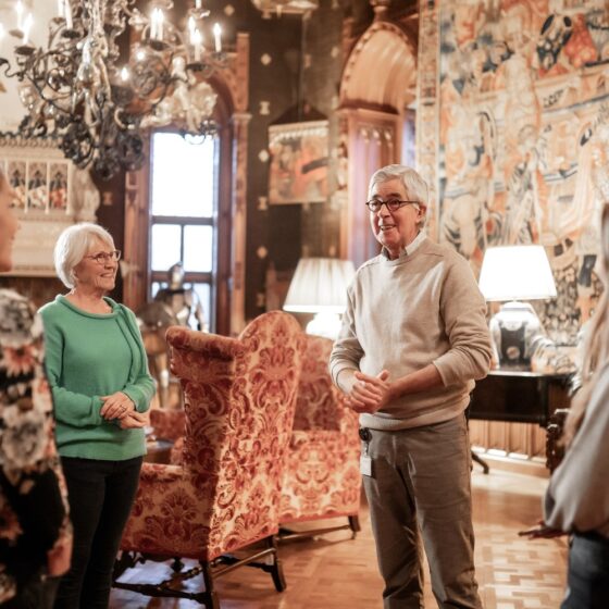 Rondleiding voor mensen met een visuele beperking - Kasteel de Haar