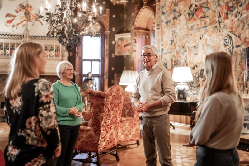 Rondleiding voor mensen met een visuele beperking - Kasteel de Haar