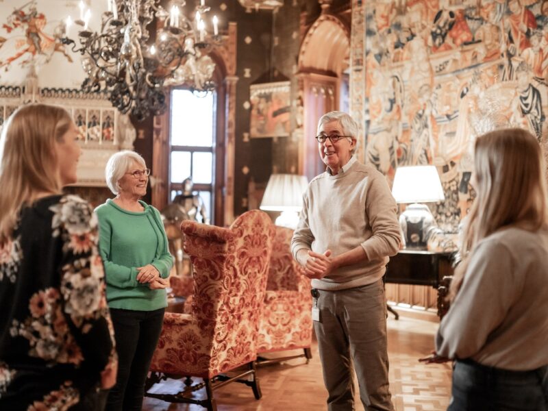 Rondleiding voor mensen met een visuele beperking - Kasteel de Haar